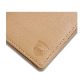 samtroh Beige PU Mens Regular Wallet ( Pack of 1 ) - Beige