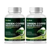 Nutrafirst Green Coffee Bean Extract Capsules with 50% CGA for Weight Management in Men & Women - 120 Capsules (Pack of 2)