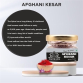 EARTH KING Natural & Finest A++ Grade Afghani Kesar Thread |Original Kesar| Saffron/Keshar/Zafran/Jafran for Beauty & Health Care ? 3GM (Combo Pack)