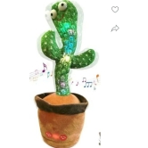 Dancing Cactus Talking Cactus Baby Toys Wriggle Singing Cactus Repeats What You Say Baby Boy Toys, Plush Electric Speaking