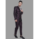 DKGF Fashion - Red Polyester Regular Fit Mens 2 Piece Suit ( Pack of 1 ) - None