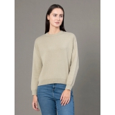 RedTape Round Neck Solid Sweater for Women |  Everyday Comfort