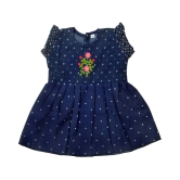 Sathiyas Girls Denim Frocks - None