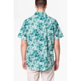 Men's Printed Casual Shirts-M