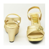 Dream Makers - Gold Women's Sandal Heels - None