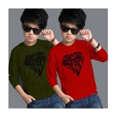 Supersquad - Multi Color Cotton Boys Sweatshirt ( Pack of 2 ) - None