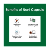 Herbs Library Noni Capsule For Boost Immunity & Blood Sugar, 60 Capsules Each (Pack of 2)