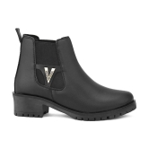 Fentacia - Black Women''s Ankle Length Boots - None