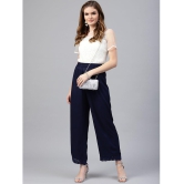 Juniper - Navy Rayon Wide leg Women's Palazzos ( Pack of 1 ) - None