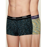 XYXX - Multicolor Modal Mens Trunks ( Pack of 2 ) - None