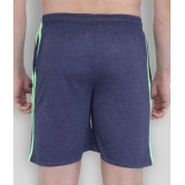 Neo Garments - Blue Cotton Mens Shorts ( Pack of 1 ) - None