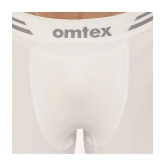 Omtex Nylon Mens Trunks ( White ) - None