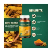 Vansaar Haldi Tablets | Natural Immunity Booster | Relieves Constipation & Indigestion | 60 Tablets