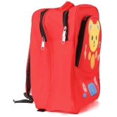 ZOVIRA Unisex Kids School Bag Cartoon Backpacks For /Boy/Girl/Baby/ (3-12 Years) Waterproof School Bag (21 L) - Red