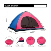 Mantra 4 Person Camping Tent - Multi Color