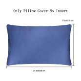 PINDIA Single Blue Pillow Cover - Blue