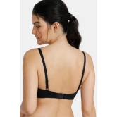 Zivame Padded Non Wired 3/4th Coverage T-Shirt Bra- ZI1137-36C / Anthracite