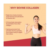 MyFitFuel Hydrolyzed Bovine Collagen with Hyaluronic Acid, Biotin, Zinc & Vitamin C. 500g, Chocolate