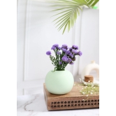 Light Green Round Planter-Single