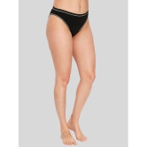 ILRASO - Black Modal Solid Women's Bikini ( Pack of 1 ) - None