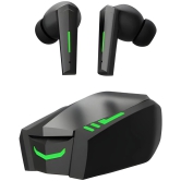 VERONIC 131 Bluetooth True Wireless (TWS) In Ear 30 Hours Playback Fast charging,Low Latency IPX4(Splash & Sweat Proof) Black