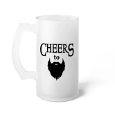 Indigifts Beer Mugs for Friends | Gift Idea for Men | Funny Quotes Printed Beer Mug 470 ml | Best Gift for Beer Lover, Beer Mug for Girl, Beer Glass Cups, Birthday Gifts for Boyfriend/Girl/Friend