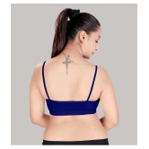 haya fashion Blue Polyester Non Padded Womens Bralette Bra ( Pack of 1 ) - None