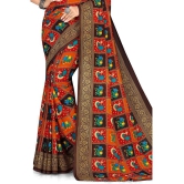 LEELAVATI - Multicolor Georgette Saree With Blouse Piece ( Pack of 1 ) - Multicolor