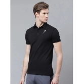 Fuaark - Black Cotton Regular Fit Mens Sports Polo T-Shirt ( Pack of 1 ) - None