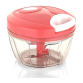 Frenchware - Multi Plastic Mannual Chopper 400 ml ( Pack of 1 ) - Multi