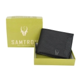 samtroh - PU BLACK Mens Regular Wallet ( Pack of 1 ) - Black