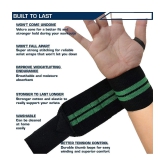 Wrist Support Wrap Band for Gym and Fitness (1 Pair) - One Size