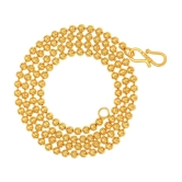 AanyaCentric Combo of 2 Gold Plated 28inches Long Fashion Chain - None