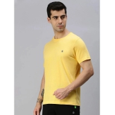 ONN - Yellow Cotton Blend Regular Fit Mens T-Shirt ( Pack of 1 ) - None