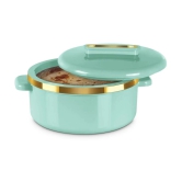 Milton Curve Jr. Inner Stainless Steel Casserole Set of 3, Light Green - Light Green