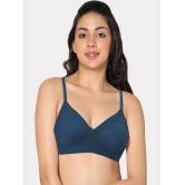 IN CARE LINGERIE Blue Polyester Lightly Padded Womens Push Up Bra ( Pack of 1 ) - None