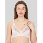 ILRASO - Pink Lace Non Padded Womens T-Shirt Bra ( Pack of 1 ) - None