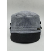 Zacharias - Gray Cotton Mens Cap ( Pack of 1 ) - Gray