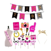 Party Propz 18Pcs Bride to be Props+ 1 Banner+1 Headband+ 1 Sash/Bride To Be Sash And Props /Bride To Be Props / Bride To Be Accessories / Bachelorette Party Decorations