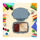 Jaypee - Blue Stainless Steel Lunch Box ( Pack of 1 )