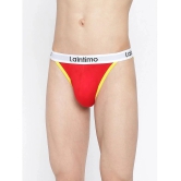 La Intimo Cotton Mens Bikini ( Red ) - None