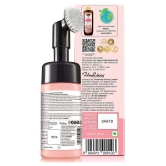 WOW Skin Science Himalayan Rose Foaming Face Wash with Built-in Face Brush - 100mL