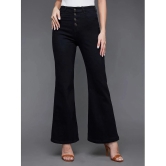 Miss Chase - Black Denim Wide Leg Womens Jeans ( Pack of 1 ) - None