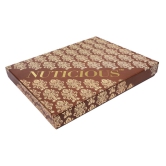 NUTICIOUS -Brown Dry Fruit Gift Box 600 gm Assorted Dry Fruits Rosted Almonds,Cashews, Raisins,Immunity Food ,