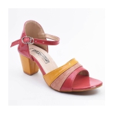 Dream Makers - Red Women''s Sandal Heels - None