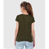 ferocious - Olive Cotton Regular Fit Womens T-Shirt ( Pack of 1 ) - None