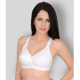 Softskin - White Cotton Non Padded Women's Minimizer Bra ( Pack of 2 ) - None