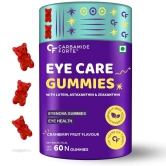 Ayurhill CF Eye Gummies | Lutein and Zeaxanthin Eye Supplements with Astaxanthin, Veg DHA and Vitamin C for Vision Support & Eye Health - Cranberry Flavour - 60 Veg Gummies