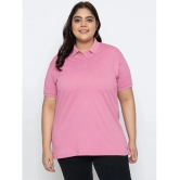 YHA - Pink Cotton Blend Regular Fit Womens T-Shirt ( Pack of 1 ) - None