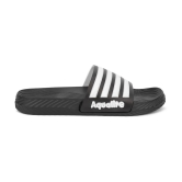 Aqualite Black Mens Slide Flip Flop - None